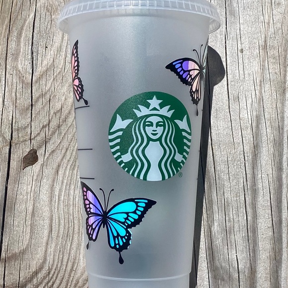 Starbucks butterfly tumbler - Picture 2 of 6